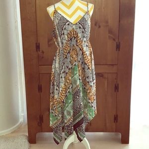 Boho print dress